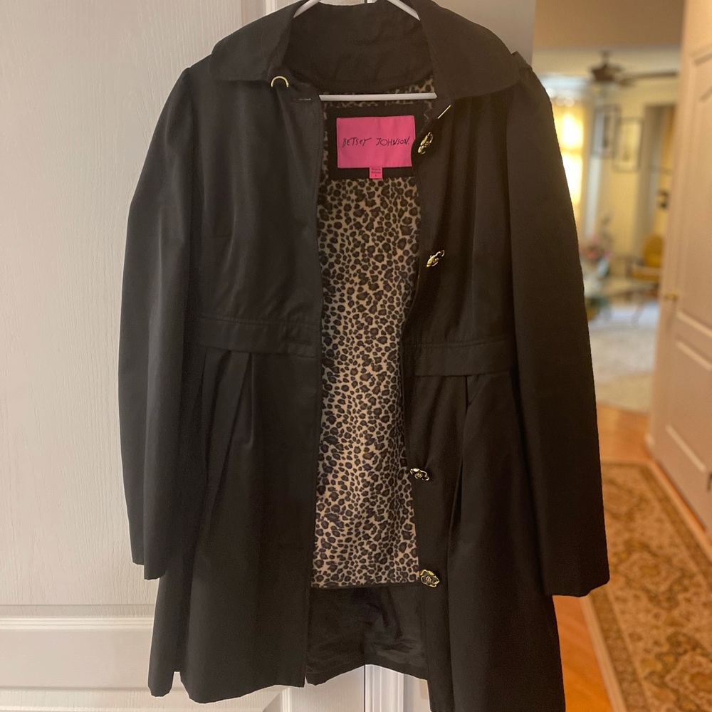 Betsy Johnson Rain Coat